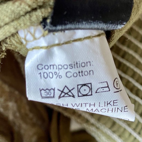 3 For $25 100% Cotton Twist Crop Top w Flutter Sleeves - Picture 3 of 3